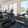 a gym with exercise equipment